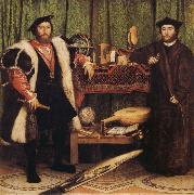 The Ambassadors Hans holbein the younger